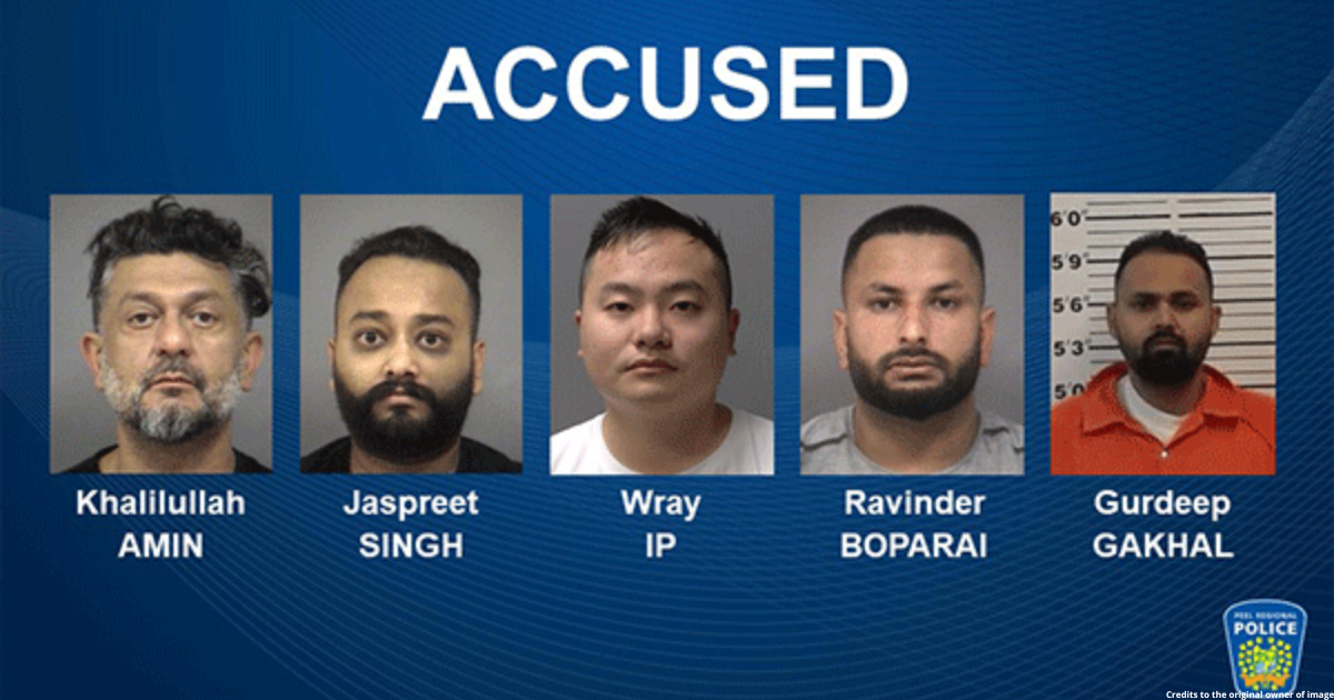 Canada: Three Punjabi men arrested in large drug bust in Toronto